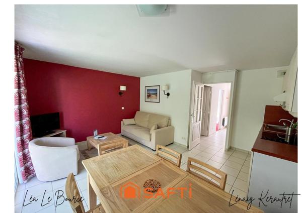 EXCLU Beg-Meil : T2 Rez-de-jardin, plages à pied !