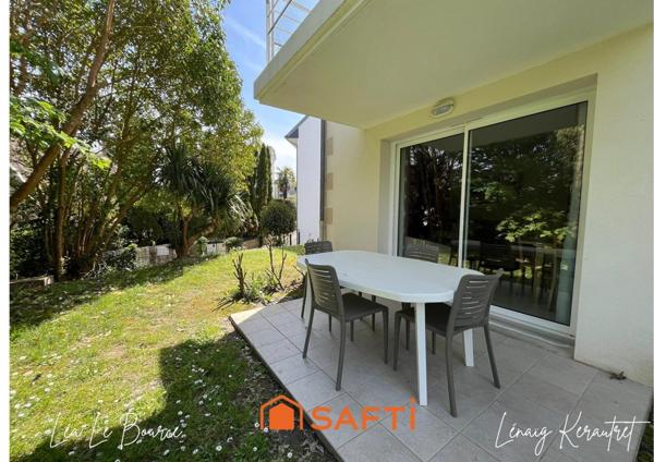 EXCLU Beg-Meil : T2 Rez-de-jardin, plages à pied !