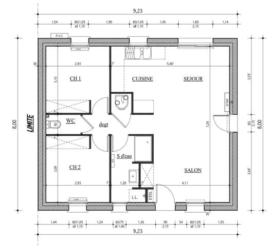 Vente Maison 4 pièces 60 m2 à Les Monts d'Aunay