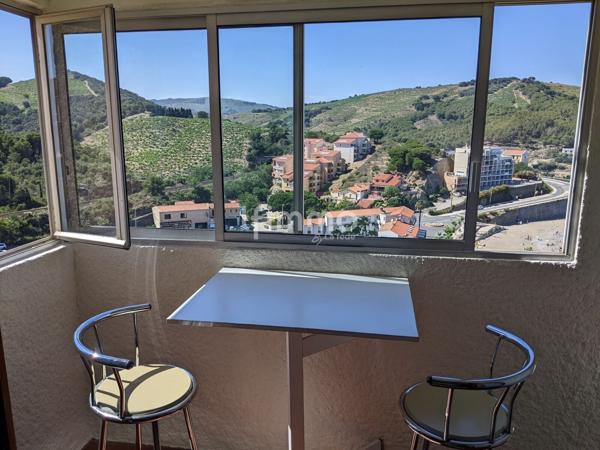 Studio de 24 m2 avec loggia & parking - Banyuls s/ Mer