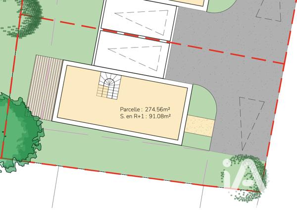 Terrain à vendre 274,56 m² Saint-Georges-d'Oléron