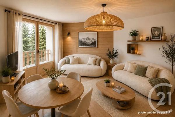 Appartement F2 à vendre  2 pièces - 30,42 m 2   CHAMONIX MONT BLANC  - 74