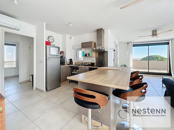 À vendre : Appartement duplex 4 pièces avec terrasse à Saint Georges d'Orques - 2 parkings