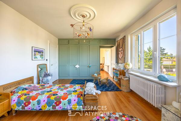 Maison de ville bourgeoise rénovée et son jardin