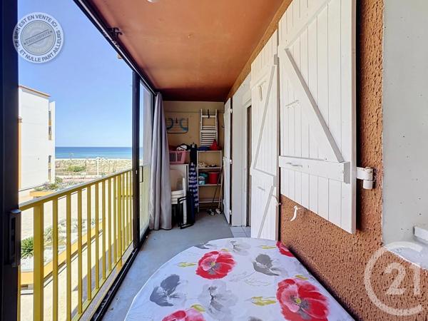 Appartement F2 à vendre  2 pièces - 24,64 m 2   LE BARCARES  - 66