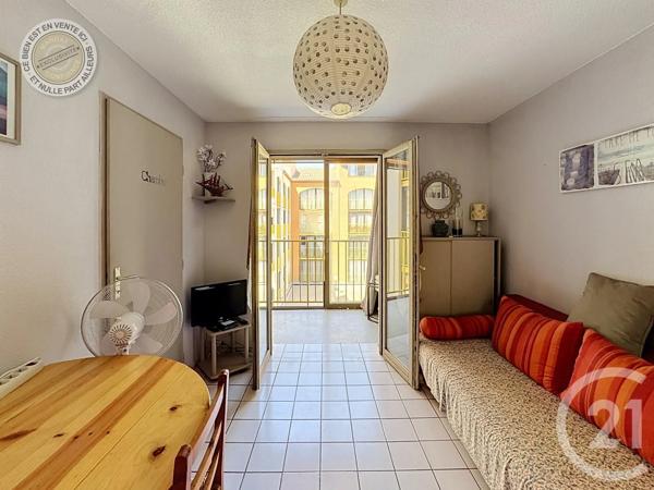 Appartement F2 à vendre  2 pièces - 24,64 m 2   LE BARCARES  - 66