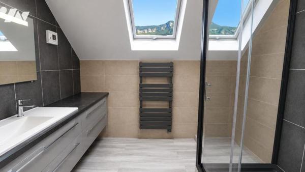 Appartement dernier étage avec vue lac et montagne