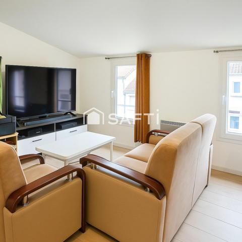 T2 type loft dernier étage avec permis de louer