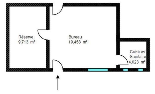 Bureaux à vendre 53 m² Rueil-Malmaison