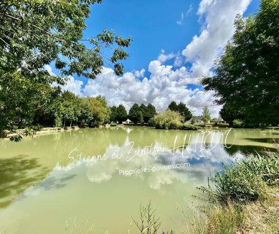 2 étangs de loisirs 1,4 hectare de nature