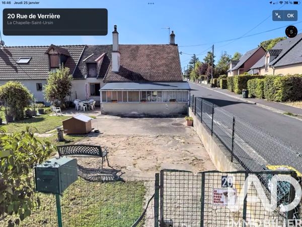 Maison à vendre 3 pièces 83 m² La Chapelle-Saint-Ursin