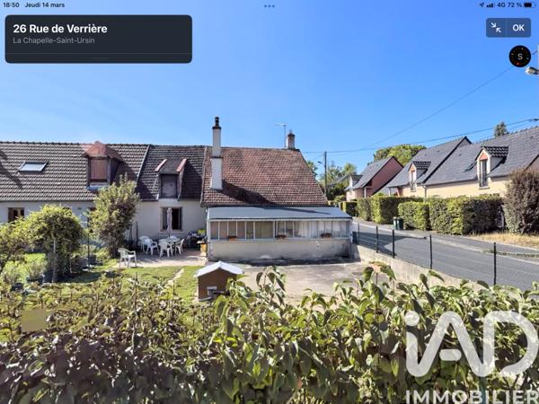 Maison à vendre 3 pièces 83 m² La Chapelle-Saint-Ursin