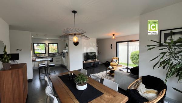 MAISON LE LOROUX BOTTEREAU 3 CHAMBRES VIE DE PLAIN PIED CENTRE