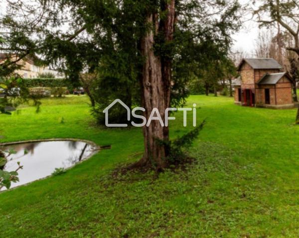 appartement en bel état avec parc végétalisé privatif