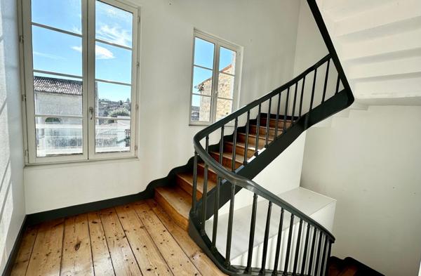 appartement duplex T3 plein de charme situé à Saintes rive gauche