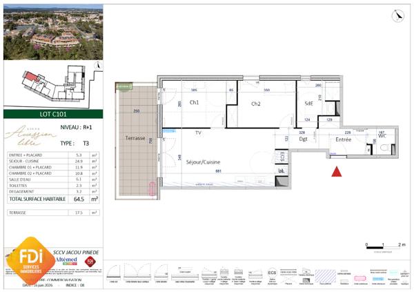 Appartement à vendre à Jacou (34830)