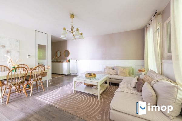 À 5 min du bus, superbe 3 pièces lumineux de 69m² avec balcon et parking à Stains