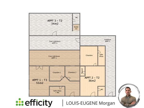 Immeuble 10 pièces - 150 m²