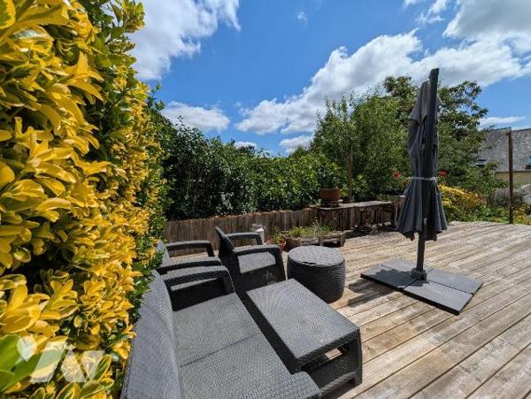 Guidel ? Maison individuelle en grande partie rénovée avec de beaux volumes et des équipements ...