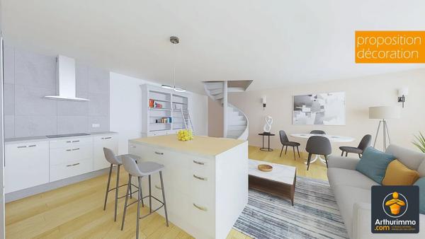 Vente Maison de village 3 pièces 100 m2 à Soucieu-en-Jarrest