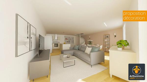 Vente Maison de village 3 pièces 100 m2 à Soucieu-en-Jarrest