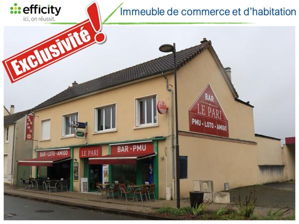 Local-Commercial 4 pièces - 87 m² Exclusivité efficity