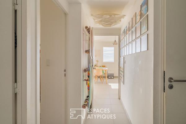 Appartement avec terrasse face à la mer