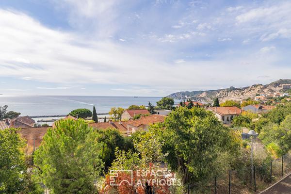 Appartement avec terrasse face à la mer