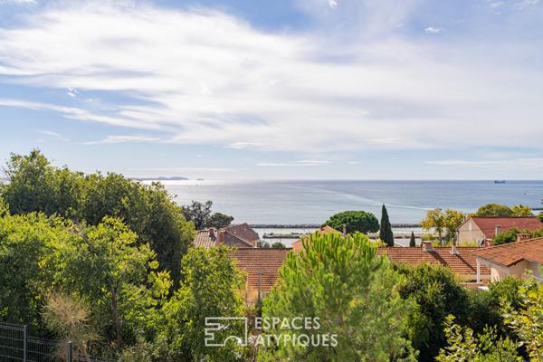 Appartement avec terrasse face à la mer