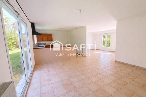 Plain pied 3 chambres + 1 bureau