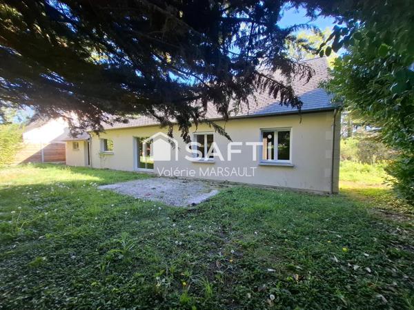 Plain pied 3 chambres + 1 bureau