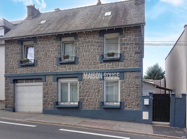SAINT-BRIEUC - Maison de caractère rénovée avec jardin et garage, à deux pas du centre-ville