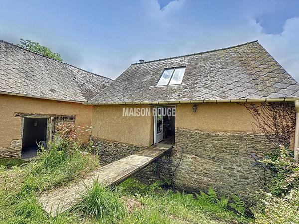 Maison en pierre rénovée 4 chambres avec dépendances sur grand terrain au coeur du Bourg de Plumaudan