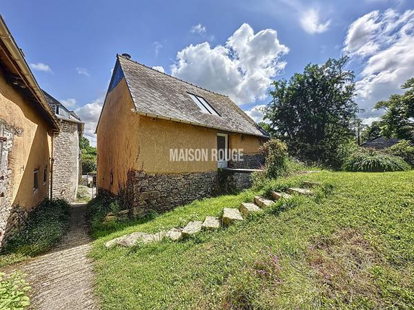 Maison en pierre rénovée 4 chambres avec dépendances sur grand terrain au coeur du Bourg de Plumaudan