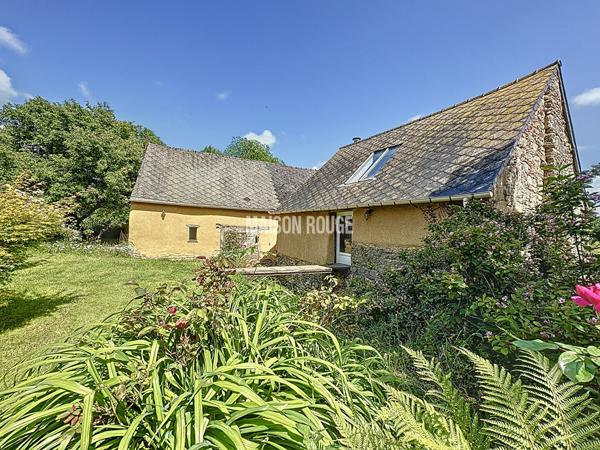 Maison en pierre rénovée 4 chambres avec dépendances sur grand terrain au coeur du Bourg de Plumaudan