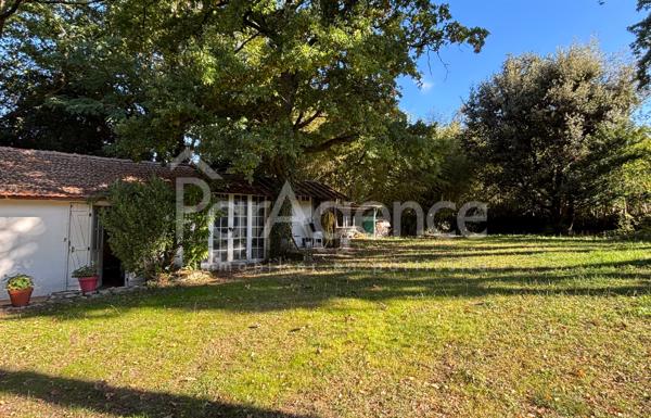 Maison Parc boisé 1778 m2 - proche plage