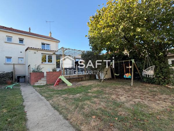 Maison de 127m2 - 4 chambres - garage