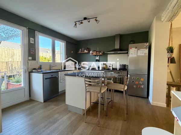 Maison de 127m2 - 4 chambres - garage