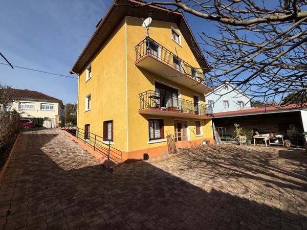 Grande maison de 160 m² avec 2 garages