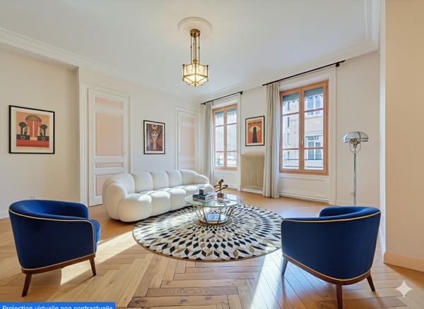 Lyon 6 Masséna - T3 de charme avec beaux volumes