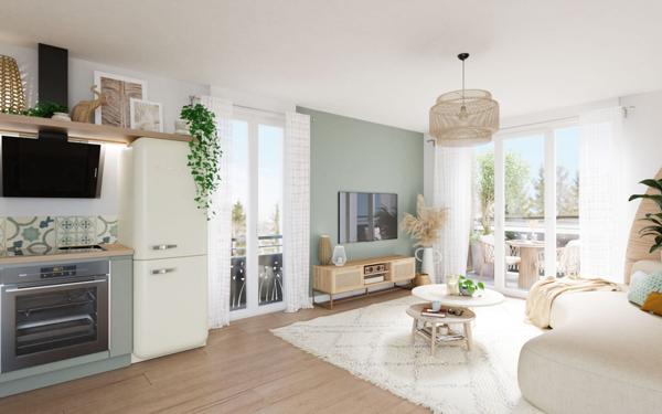 Appartement à vendre    4 pièces • 72,40 m2 Éragny