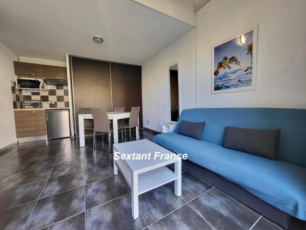 EXCLUSIVITE - VILLA T2 34 M².  MEUBLÉE (LMNP). JARDIN. PARKING.