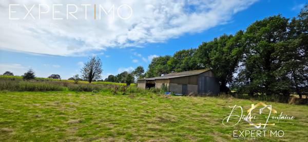 Bain-de-Bretagne (35470) Hangar et terres agricoles 20.9 hectares