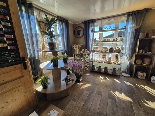 À VENDRE – FONDS DE COMMERCE FLEURISTE – GIBERVILLE (CALVADOS)