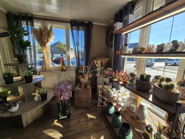 À VENDRE – FONDS DE COMMERCE FLEURISTE – GIBERVILLE (CALVADOS)