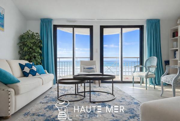 GALET – Appartement T3 face à l’océan avec double garage