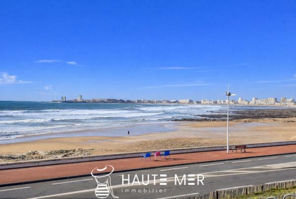 GALET – Appartement T3 face à l’océan avec double garage
