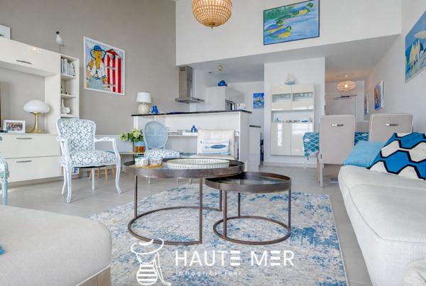 GALET – Appartement T3 face à l’océan avec double garage