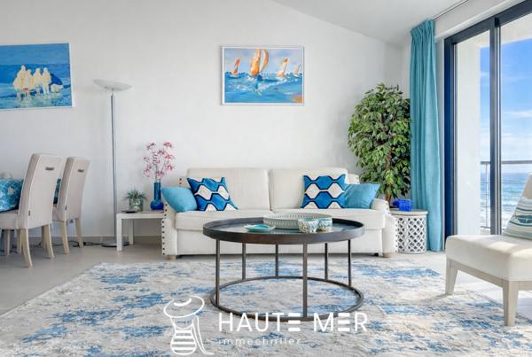 GALET – Appartement T3 face à l’océan avec double garage
