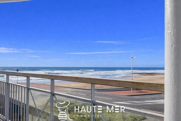 GALET – Appartement T3 face à l’océan avec double garage